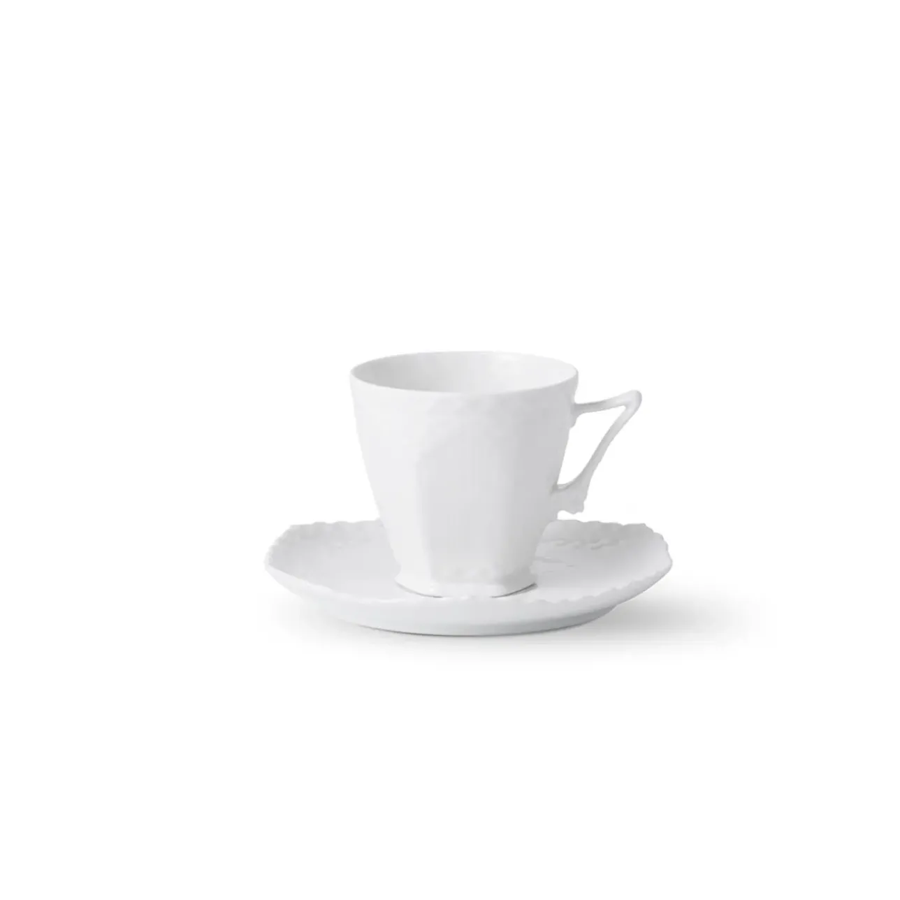 Eksklusive Steldele|Hvid Helblonde*Royal Copenhagen Hvid Helblonde kop og underkop, 14 cl