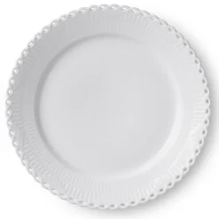 Eksklusive Steldele|Hvid Helblonde*Royal Copenhagen Hvid Helblonde tallerken, 27 cm
