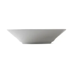 Hvid Riflet|Dybe Tallerkener*Royal Copenhagen Hvid Riflet dyb tallerken, 24 cm