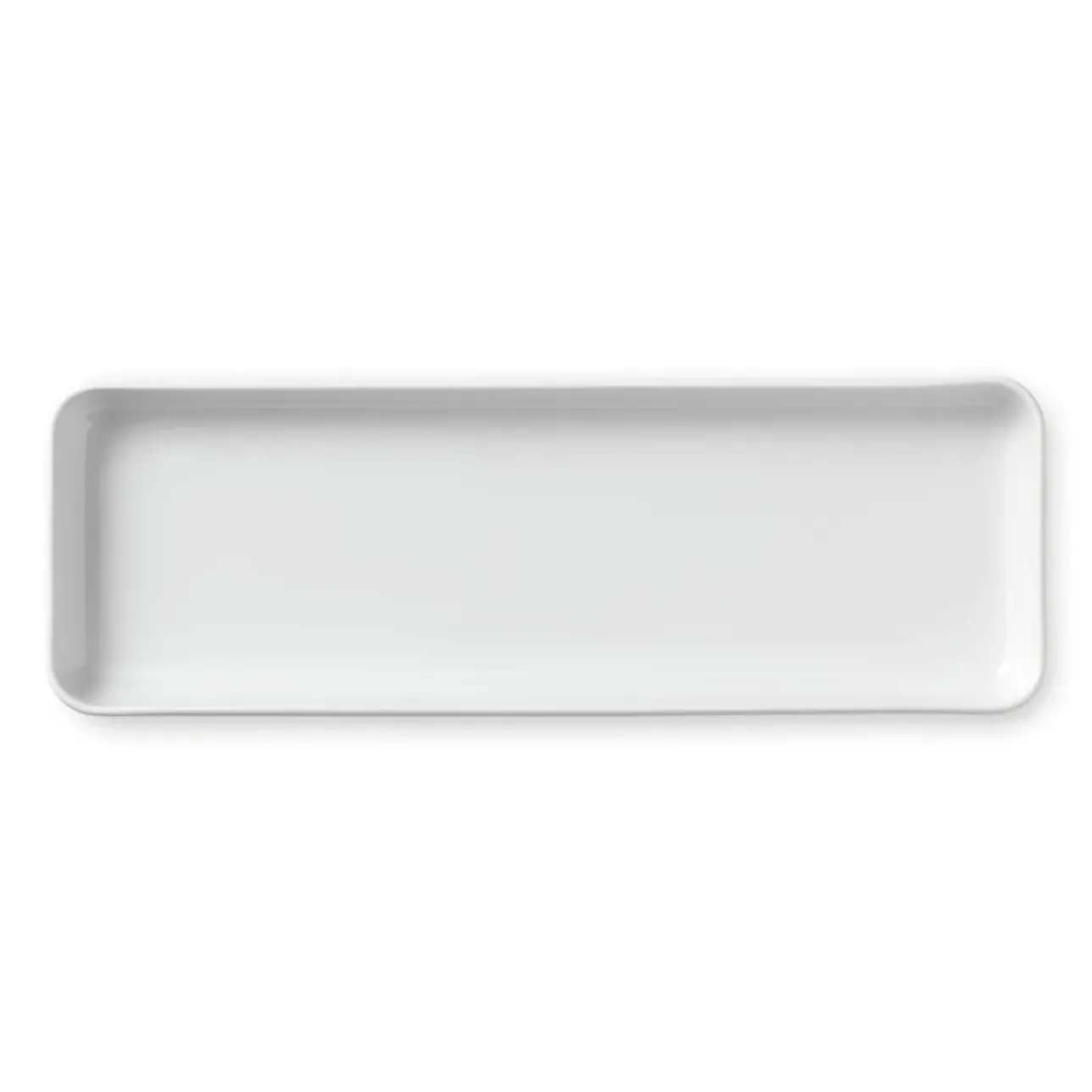 Hvid Riflet|Fade*Royal Copenhagen Hvid Riflet fad, 36 cm