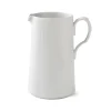 Hvid Riflet|Kander*Royal Copenhagen Hvid Riflet kande, 1,5 l