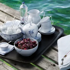 Hvid Riflet|Kander*Royal Copenhagen Hvid Riflet kande, 1,7 l
