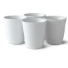 Hvid Riflet|Kaffekopper*Royal Copenhagen Hvid Riflet termokrus, 29 cl, 4 stk.