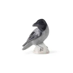 Blå Samlerartikler|Blå Samlerartikler*Royal Copenhagen Juleplattefigur 2025, krage, 10,5 cm