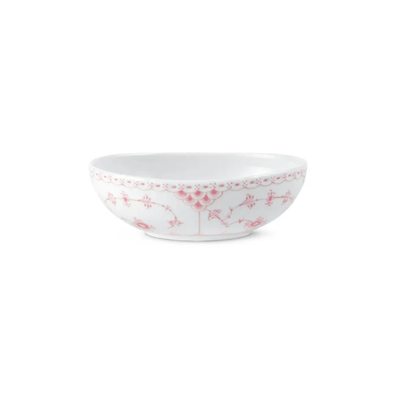 Eksklusive Steldele|Koral Musselmalet Halvblonde*Royal Copenhagen Koral Musselmalet Halvblonde oval skål, 37 cl