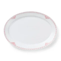 Koral Riflet Blonde|Fade*Royal Copenhagen Koral Riflet Blonde fad, 28 cm