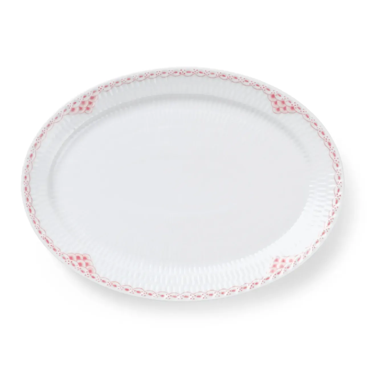 Koral Riflet Blonde|Fade*Royal Copenhagen Koral Riflet Blonde fad, 28 cm