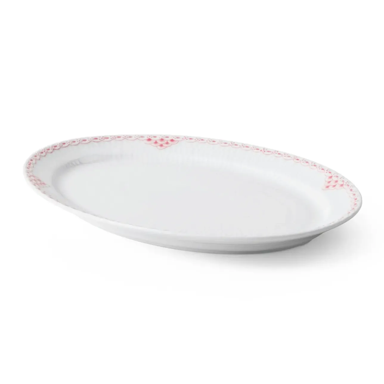 Koral Riflet Blonde|Fade*Royal Copenhagen Koral Riflet Blonde fad, 28 cm