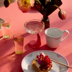 Koral Riflet Blonde|Kaffekopper*Royal Copenhagen højhankskop, 33 cl Koral Riflet Blonde