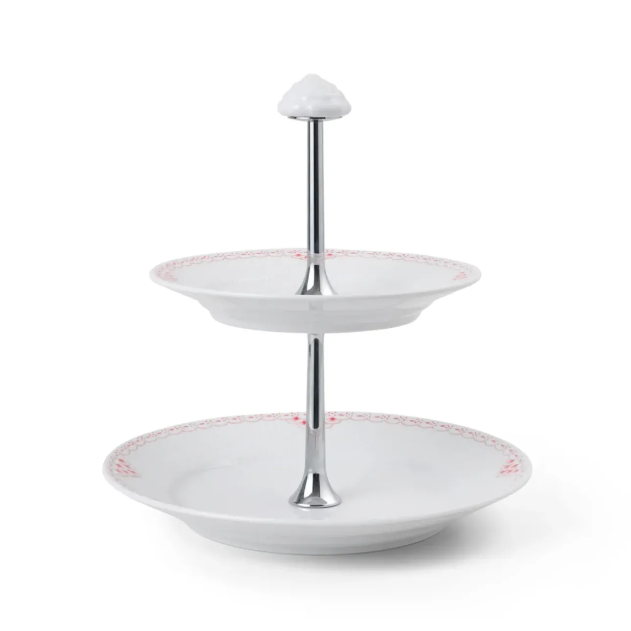 Koral Riflet Blonde|Étagères*Royal Copenhagen Koral Riflet Blonde étagère, 2 lag