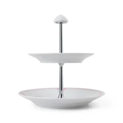 Koral Riflet Blonde|Étagères*Royal Copenhagen Koral Riflet Blonde étagère, 2 lag