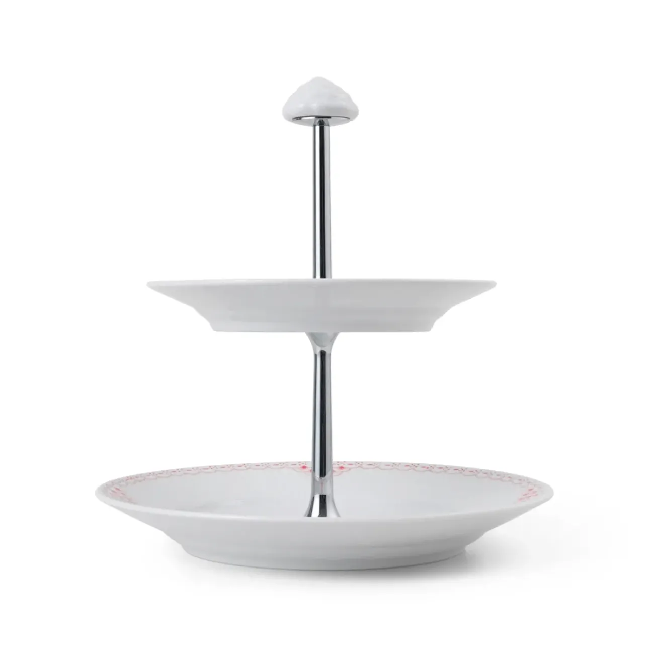 Koral Riflet Blonde|Étagères*Royal Copenhagen Koral Riflet Blonde étagère, 2 lag