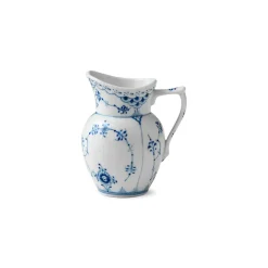 Musselmalet Halvblonde|Kander*Royal Copenhagen Musselmalet Halvblonde flødekande, 17 cl