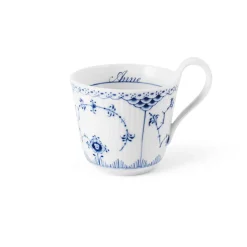 Musselmalet Halvblonde|Kaffekopper*Royal Copenhagen Musselmalet Halvblonde højhankskop, , 33 cl Bespoke
