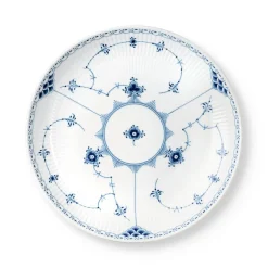 Musselmalet Halvblonde*Royal Copenhagen Musselmalet Halvblonde skål, 25 cm