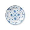 Musselmalet Halvblonde|Desserttallerkener*Royal Copenhagen Musselmalet Halvblonde tallerken, 19 cm