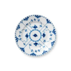 Eksklusive Steldele|Musselmalet Helblonde*Royal Copenhagen Musselmalet Helblonde Tallerken, 17 cm