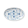 Eksklusive Steldele|Musselmalet Riflet*Royal Copenhagen Musselmalet Riflet asiet, 23,5 cm