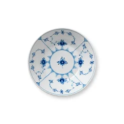 Eksklusive Steldele|Musselmalet Riflet*Royal Copenhagen Musselmalet Riflet dyb tallerken, 17 cm
