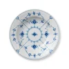 Eksklusive Steldele|Musselmalet Riflet*Royal Copenhagen Musselmalet Riflet dyb tallerken, 21 cm