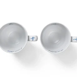 Eksklusive Steldele|Musselmalet Riflet*Royal Copenhagen Musselmalet Riflet kop, , 38 cl, 2 stk. Bespoke