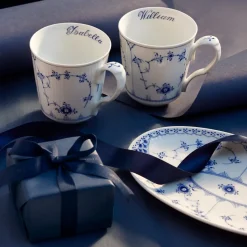 Eksklusive Steldele|Musselmalet Riflet*Royal Copenhagen Musselmalet Riflet kop, , 38 cl, 2 stk. Bespoke