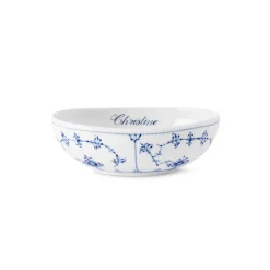 Eksklusive Steldele|Musselmalet Riflet*Royal Copenhagen Musselmalet Riflet oval skål, , 37 cl Bespoke