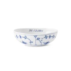 Eksklusive Steldele|Musselmalet Riflet*Royal Copenhagen Musselmalet Riflet oval skål, , 37 cl Bespoke