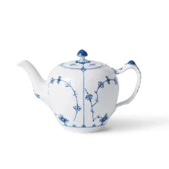 Eksklusive Steldele|Musselmalet Riflet*Royal Copenhagen Musselmalet Riflet tekande, 70 cl