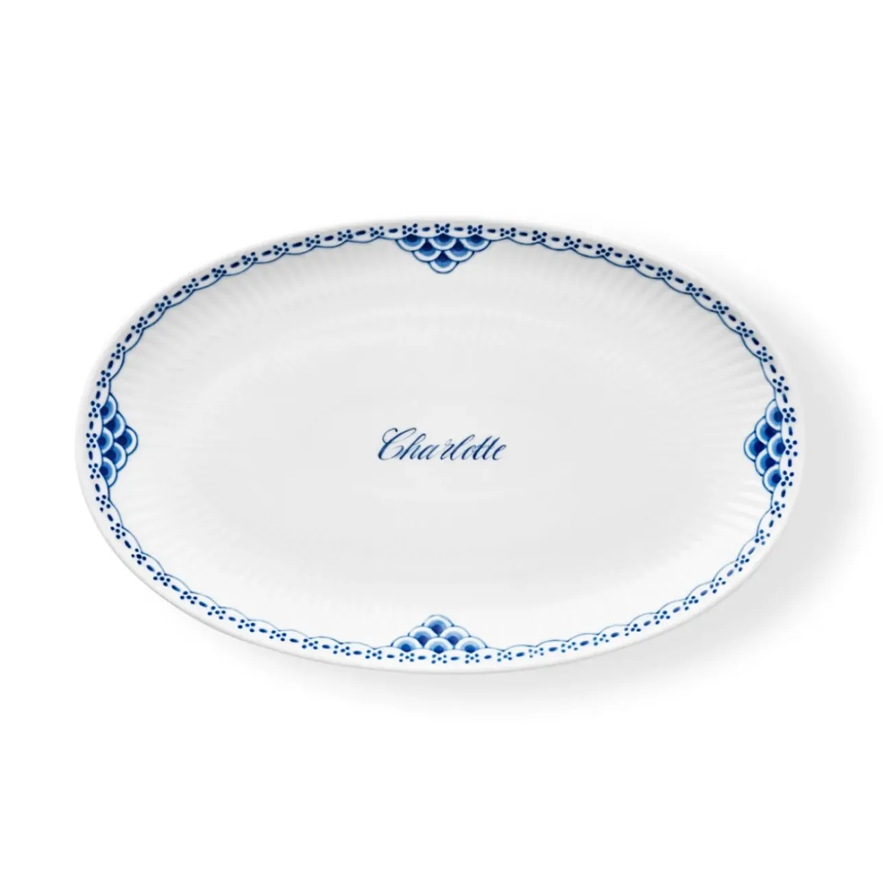 Prinsesse|Aktiv Asietter*Royal Copenhagen Prinsesse asiet, , 23,5 cm Bespoke