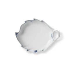 Prinsesse|Fade*Royal Copenhagen Prinsesse fad, bladformet, 23 cm