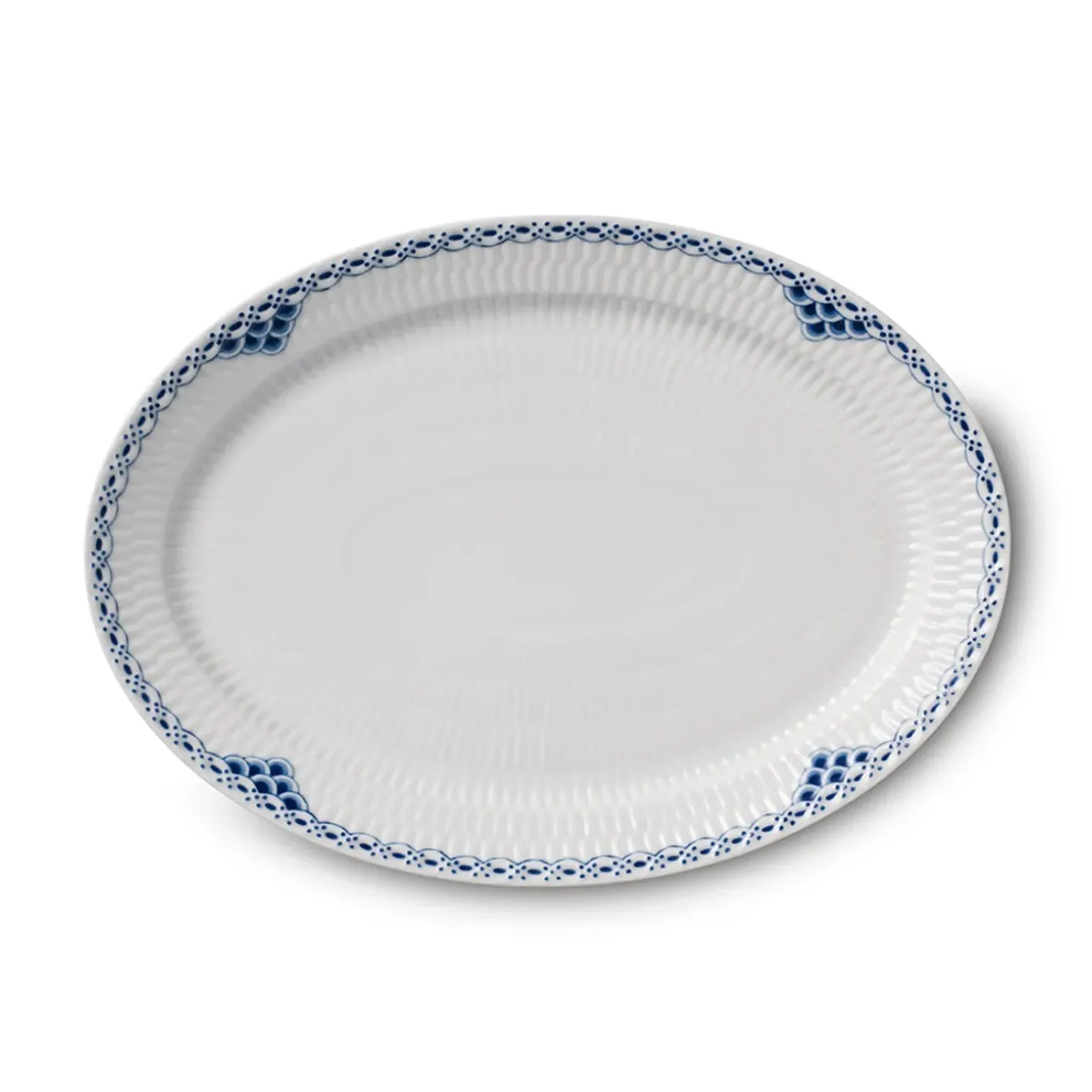 Prinsesse|Ovale Tallerkener*Royal Copenhagen Prinsesse fad, 28 cm