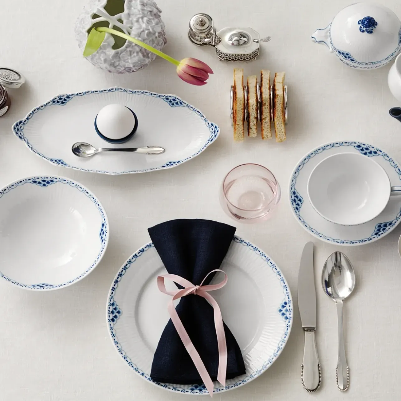 Prinsesse|Fade*Royal Copenhagen Prinsesse fad, 24,5 cm