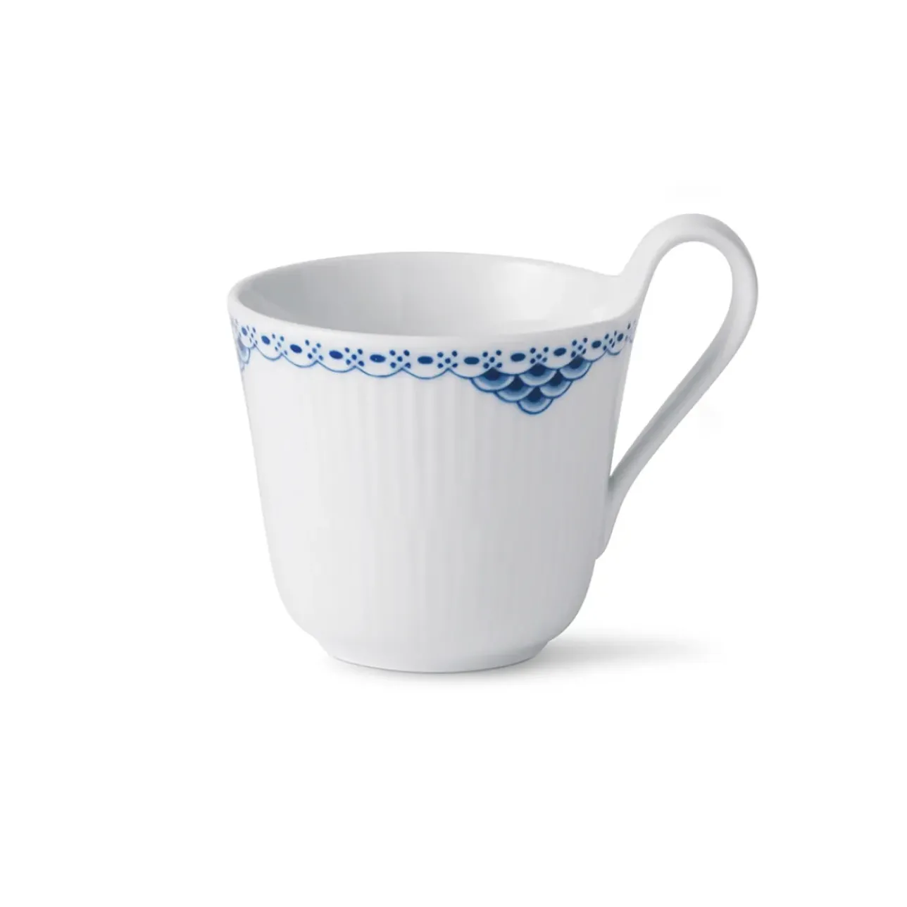 Prinsesse|Kaffekopper*Royal Copenhagen Prinsesse Højhankskop, 33 cl