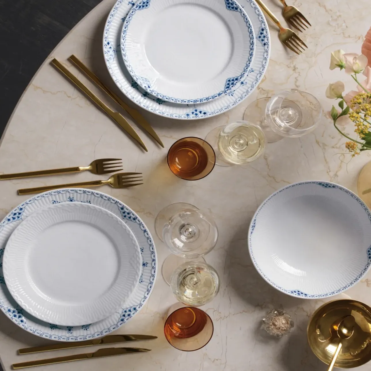 Prinsesse|Salatskåle*Royal Copenhagen Prinsesse skål, 110 cl