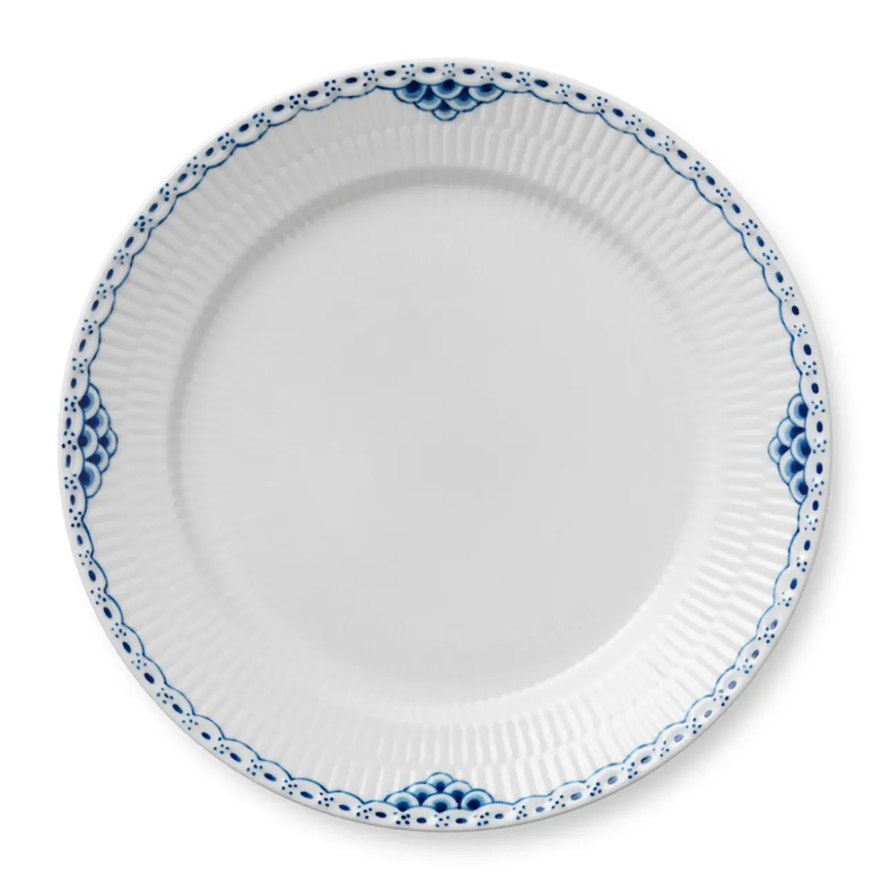 Prinsesse|Middagstallerkener*Royal Copenhagen Prinsesse tallerken, 27 cm