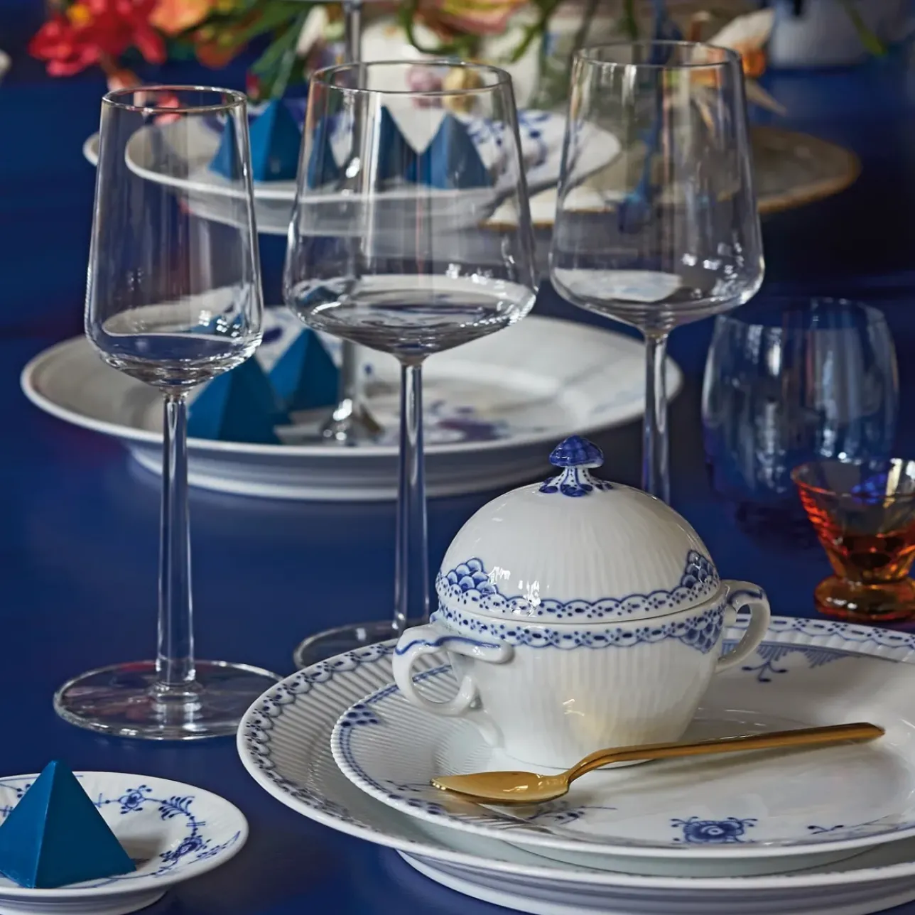 Prinsesse|Middagstallerkener*Royal Copenhagen Prinsesse tallerken, 27 cm