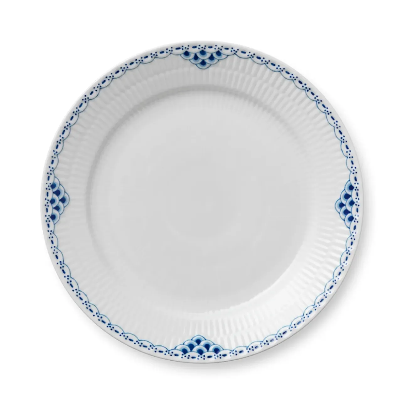 Prinsesse|Middagstallerkener*Royal Copenhagen Prinsesse tallerken, 25 cm