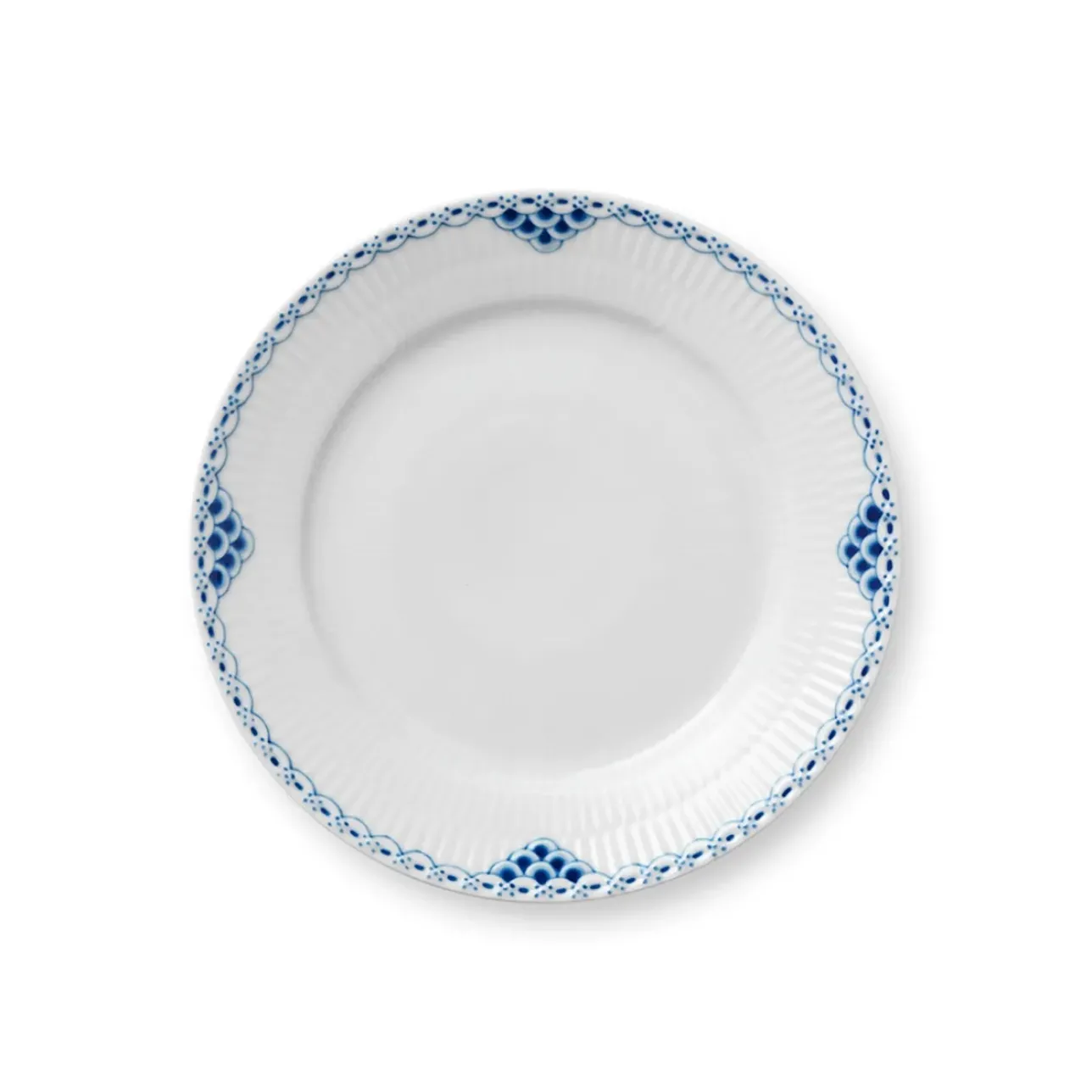 Prinsesse|Desserttallerkener*Royal Copenhagen Prinsesse tallerken, 19 cm