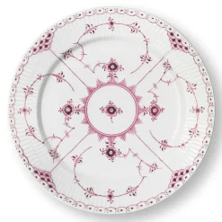 Eksklusive Steldele|Purpur Musselmalet Halvblonde*Royal Copenhagen Purpur Musselmalet Halvblonde tallerken, 27 cm