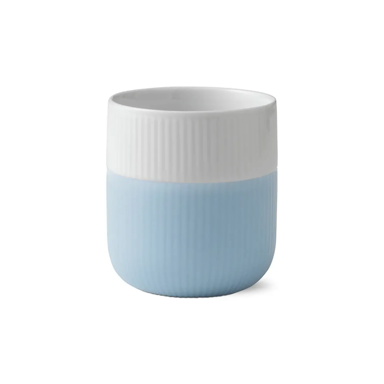 Riflet Contrast|Kaffekopper*Royal Copenhagen Riflet Contrast Krus, Dueblå, 35 cl Dueblå