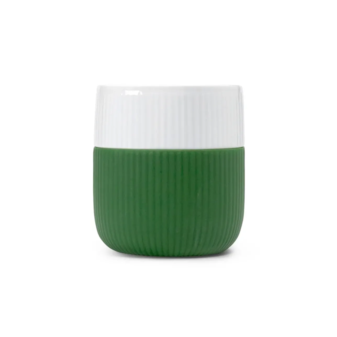Riflet Contrast|Kaffekopper*Royal Copenhagen Riflet Contrast krus, Skovgrøn, 35 cl Skovgrøn