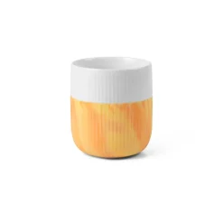Riflet Contrast|Kaffekopper*Royal Copenhagen Riflet Contrast Marble krus, , 35 cl Fiery Yellow