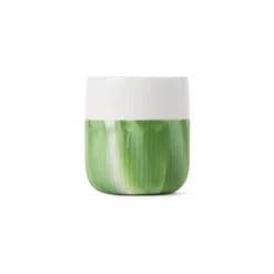 Riflet Contrast|Tekopper*Royal Copenhagen Riflet Contrast Marble krus, , 35 cl Green Grass