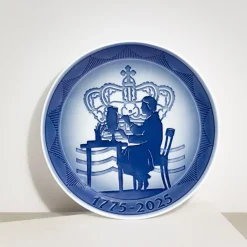 Blå Samlerartikler|Blå Samlerartikler*Royal Copenhagen jubilæumsplatte 1775-2025