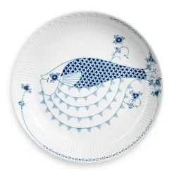 Eksklusive Steldele|Royal Creatures*Royal Copenhagen Royal Creatures lav skål, , 25 cm Kuglefisk