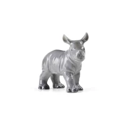 Blå Samlerartikler|Blå Samlerartikler*Royal Copenhagen Årsfigur 2025, babynæsehorn, 12 cm