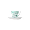 Eksklusive Steldele|Smaragd Musselmalet Helblonde*Royal Copenhagen Smaragd Musselmalet Helblonde kop og underkop, 14 cl