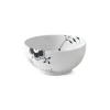 Sort Mega Riflet|Salatskåle*Royal Copenhagen Sort Mega Riflet skål, 110 cl