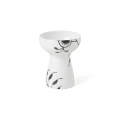 Sort Mega Riflet|Home Décor*Royal Copenhagen Sort Mega Riflet vase, 11 cm